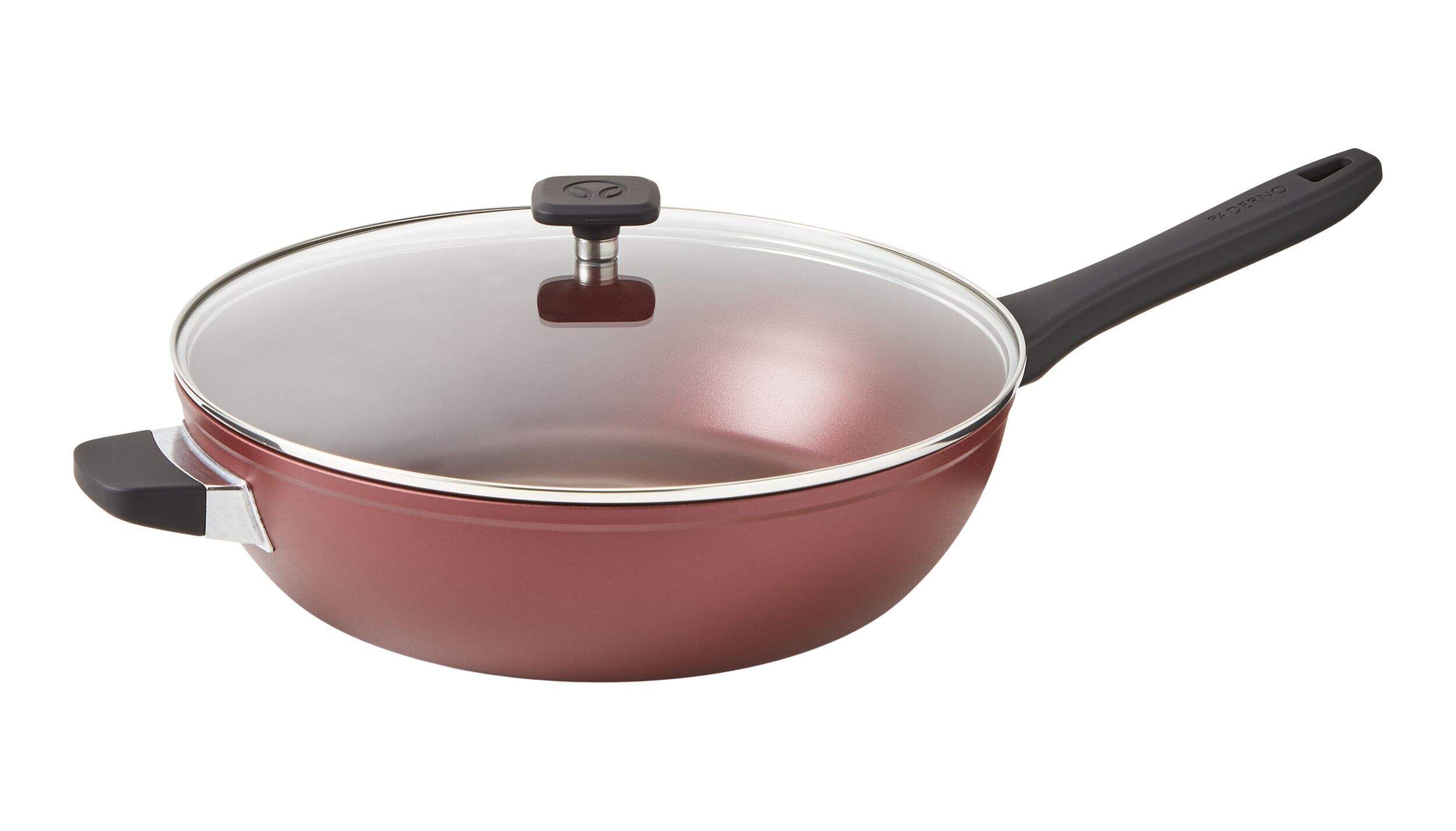 PADERNO Classic Non-Stick Jumbo Cooker, 6-qt Front_Three_Fourths_Angled_Left