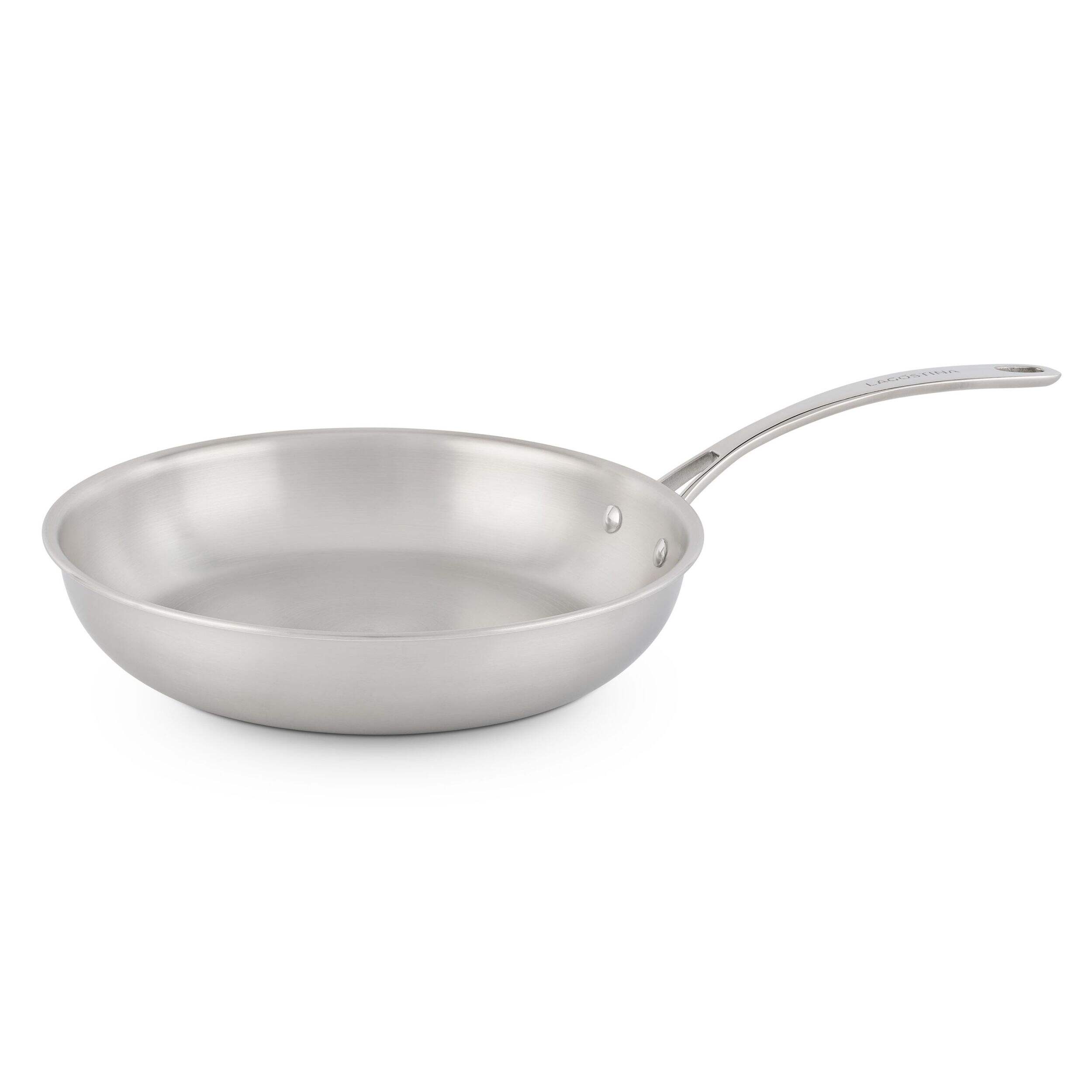 Lagostina 3-Ply Clad Commercial Frypan, 26-cm Front_Angled_Left