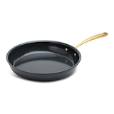 Lagostina EcoCeramic Full Induction, PVD Gold Frying Pan, 26-cm Front_Angled_Left