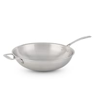 Lagostina 3-Ply Clad Commercial Wok Fry Pan, 32-cm