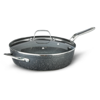 Heritage The Rock Jumbo Cooker, Non-Stick, PFOA-Free, Oven & Dishwasher Safe, 30cm