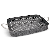 Heritage The Rock Roaster w/ Removable Rack, Non-Stick, Dishwasher Safe, 43 x 30.5cm
