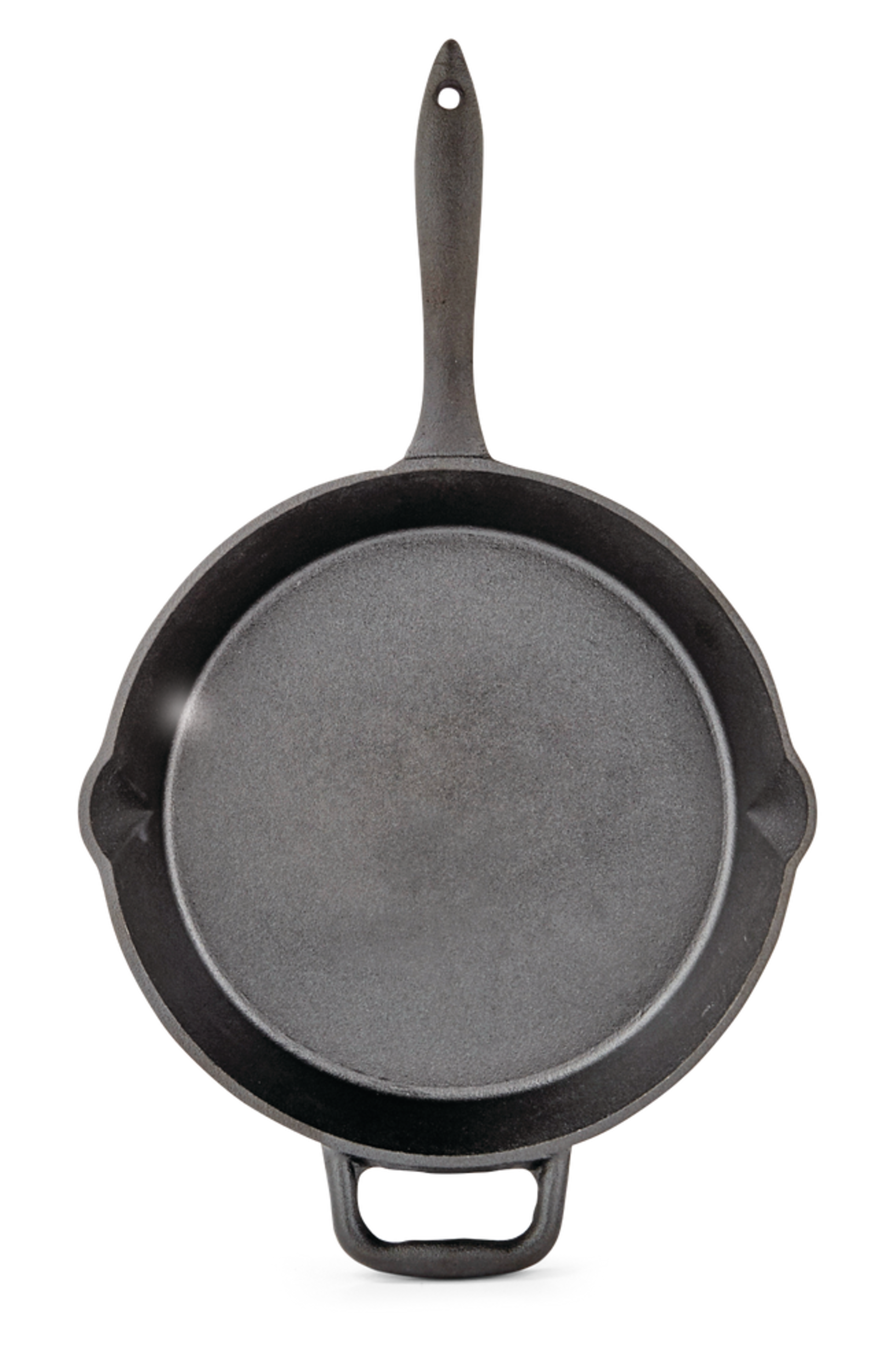 Lagostina Cast Iron Preseasoned Frying Pan, Oven & Broiler Safe, Black