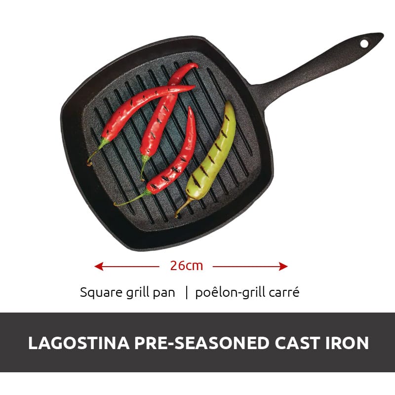 lagostina cast iron panini press