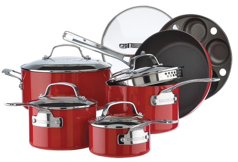 circulon-non-stick-cookware-set-red-11-pc-canadian-tire