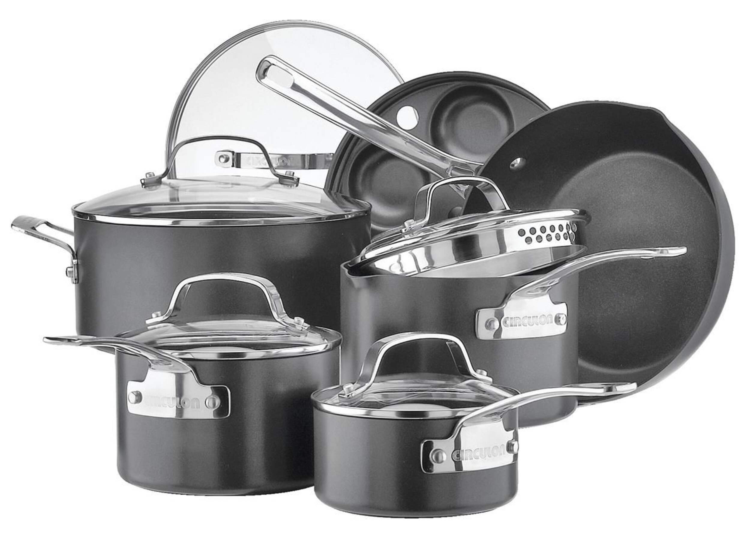 Circulon Hard Anodized Cookware Set, 11pc Canadian Tire