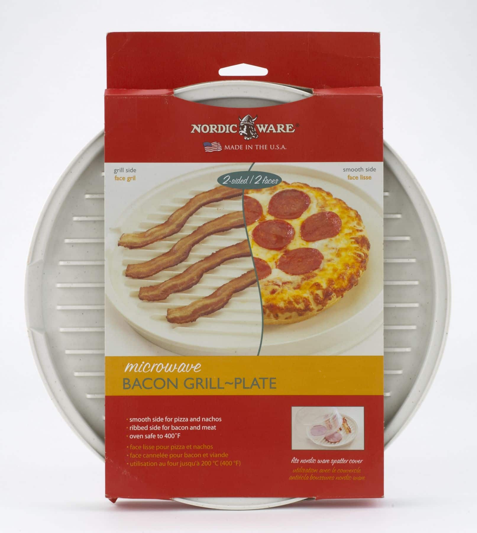 Nordic Ware Microwave Sided Bacon And Meat Grill