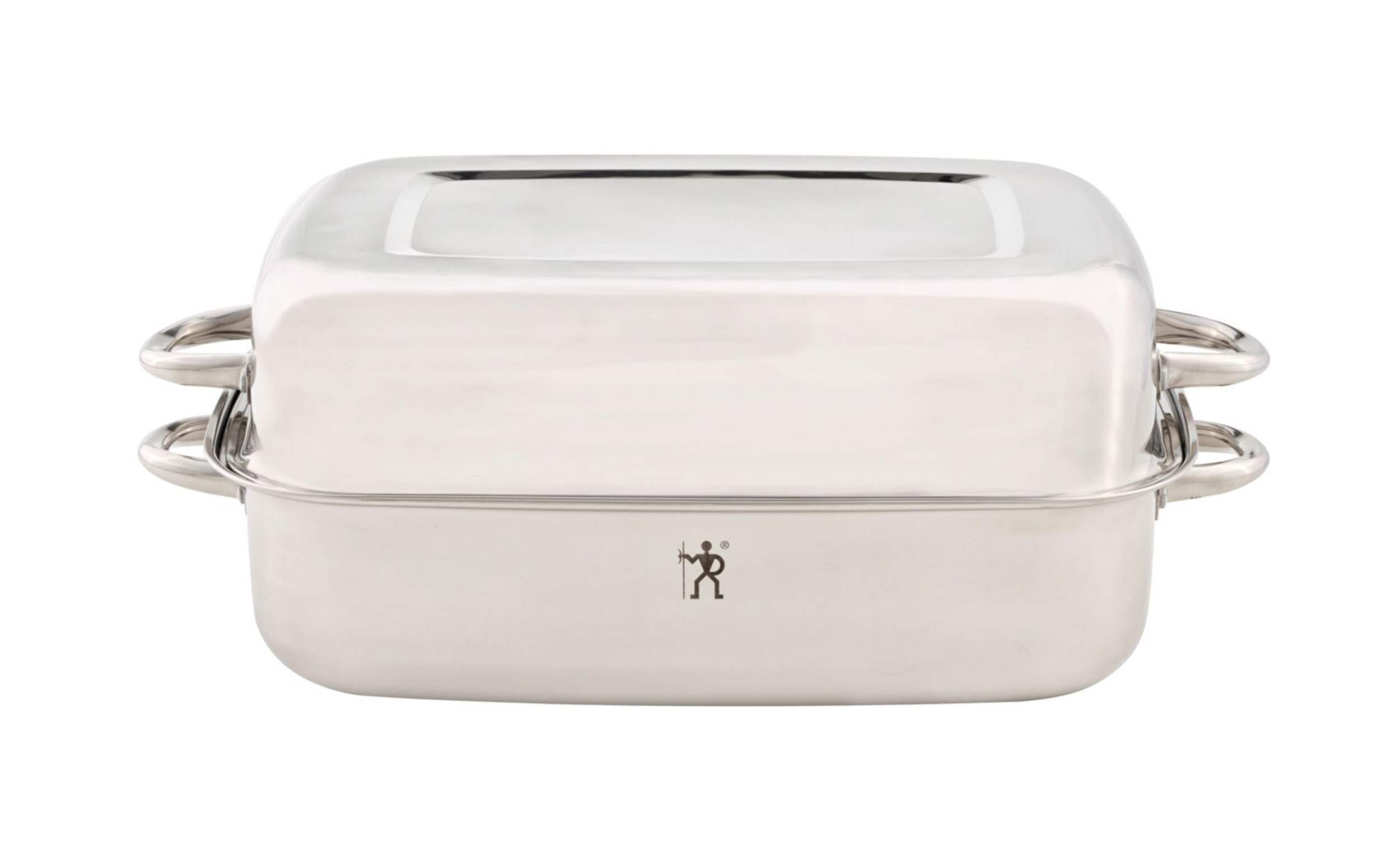 Rôtissoire en acier inoxydable Henckels Front_Flat