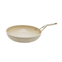 Heritage The Rock Ceramic Frying Pan, 8-in Front_Angled_Left