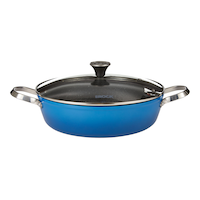 Heritage The Rock One-Pot Dutch Oven, Dishwasher & Oven Safe, Blue, 5qt Front_Elevated