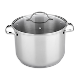 MASTER Chef Stainless Steel Pasta Pot Set, 8qt Front_Elevated