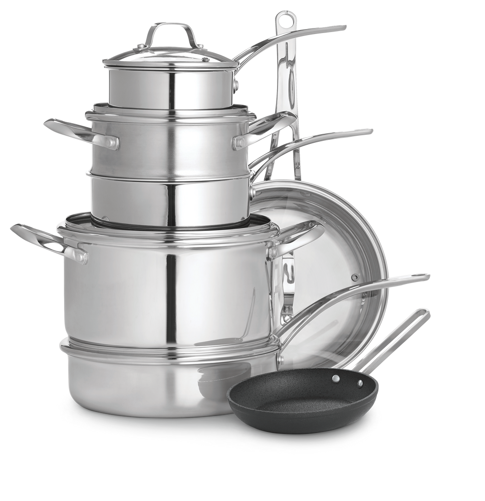 Heritage The Rock Clad Cookware Set, Dishwasher & Oven Safe, 12pc