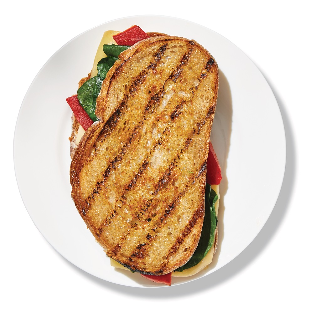 Pressepanini et hamburger en fonte préenduite PADERNO Signature, noir