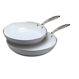 Lagostina Bianco Frying Pans, 2-pk