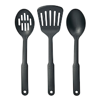 Master Chef Non-Stick Cookware Set, Blue/Grey, 11-pc Front_Flat