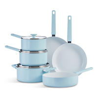 Vida by PADERNO Non-Stick Ceramic Cookset, 9-pc Composite_or_Mixed