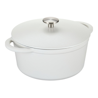 Master Chef Cast Iron Dutch Oven, 3.5 qt, More Options Available Front_Angled_Right