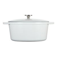 Master Chef Cast Iron Dutch Oven, 5.3-qt, More Options Available Front_Flat