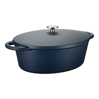 Master Chef Oval Cast Iron Dutch Oven, 6.3-qt, More Options Available