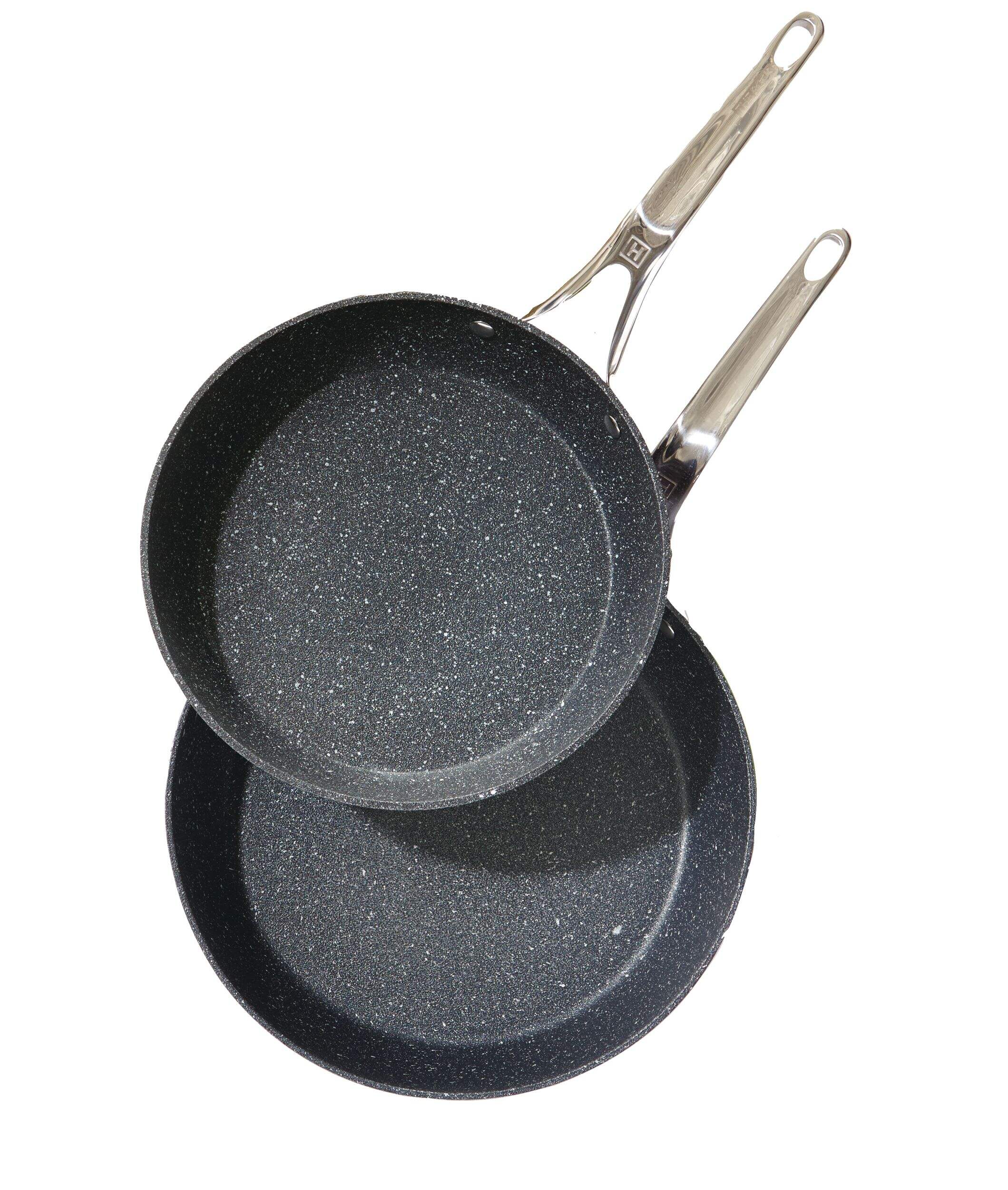 Heritage The Rock Frying Pan, Nonstick, Dishwasher & Oven Safe, Black