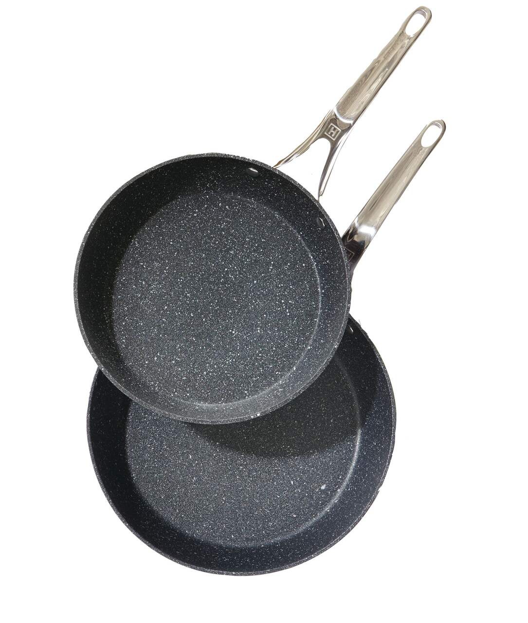  Heritage 'The Rock' 2-Pack Fry Pans, 10 and 12: Home & Kitchen