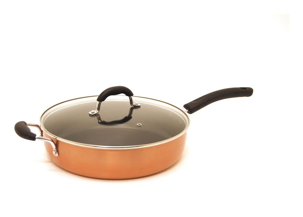 Starfrit Copper Jumbo Cooker with Glass Lid, 5qt Canadian Tire
