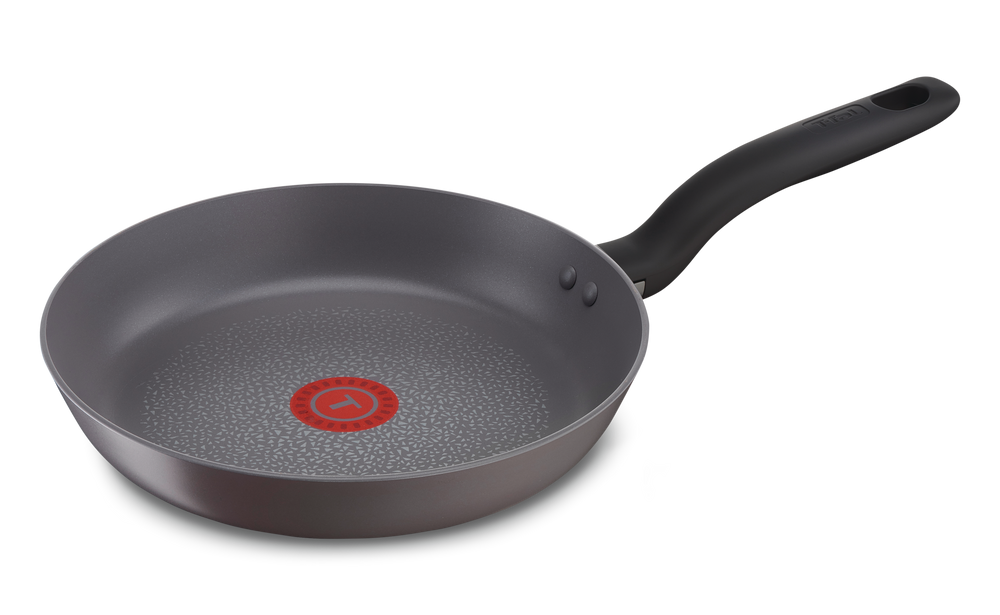 Tfal Black Hard Titanium NonStick Cookware Set with Matching Frying