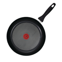 T-fal Viva Frying Pan, Grey, 12-in Overhead_Flat
