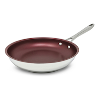 Paderno Clad Non-stick Fry Pans, 24 cm/28 cm, 2-pk, Induction Compatible Cookware Front_Three_Fourths_Angled_Left