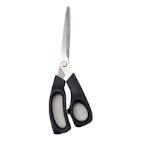Simplicité Laser Kitchen Shears, Blunt Edge, 8.5-in Overhead_Flat