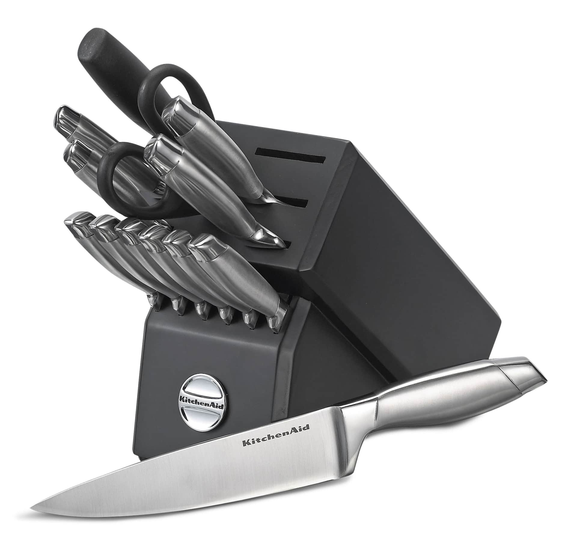 KitchenAid 14pc Stainless Steel Knife Block Set 14 ct