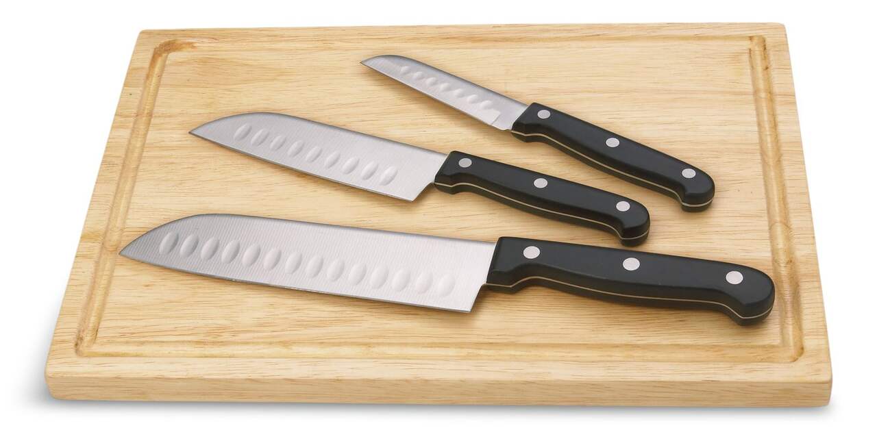 Zelite Couteau Cuisine, Couteau Santoku en Acier Inoxydable