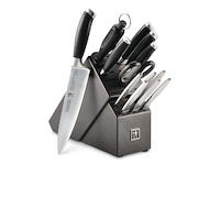 Henckels Stainless Steel Forged Generation Knife Block Set, Ergonomic Grip, 14-pc