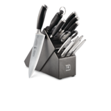 Henckels Generation - Couteaux forgés en acier inoxydable avec bloc, poignée ergonomique, 14 pce Composite_or_Mixed