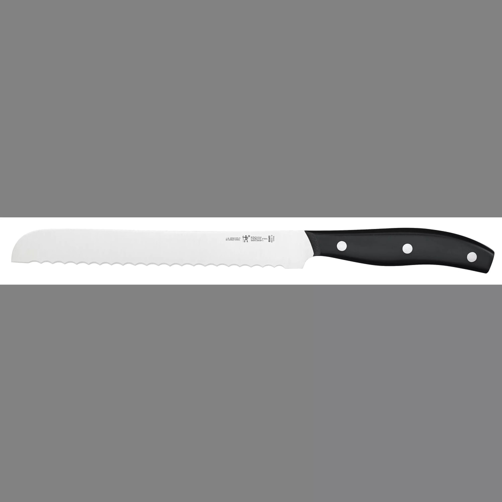 Henckels Stainless Steel Fine Edge Solution Bread Knife, Ergonomic Grip