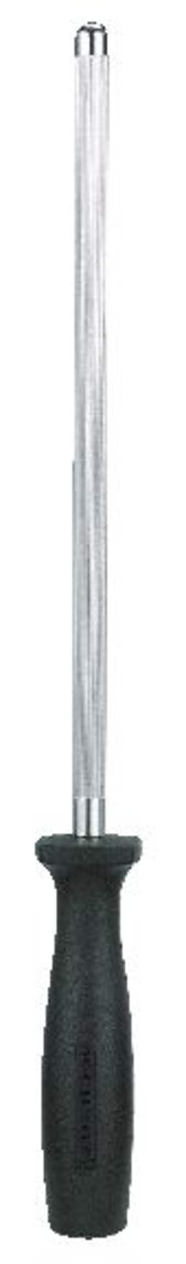 Henckels Fine Edge Pro Stainless Steel Knife Sharpening Steel, 9-in Front_Flat