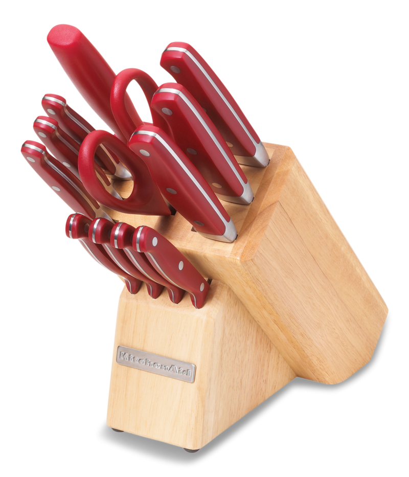 KitchenAid 13piece Red Knife Set Canadian Tire