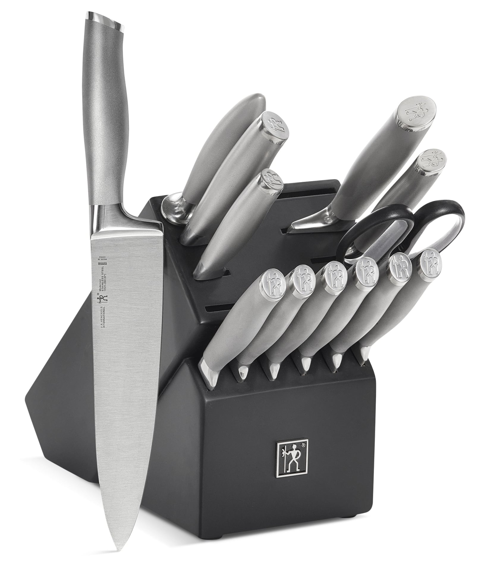 J.A. Henckels Modernist 7-Pc Self-Sharpening Knife Block Set