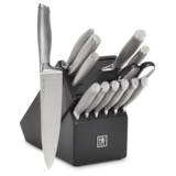 Couteaux en acier inoxydable Henckels Modernist avec bloc, poignée ergonomique, paq. 14 Composite_or_Mixed