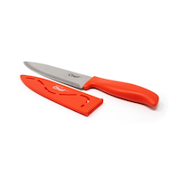 MASTER Chef Stainless Steel Knife with Sheath, 6-in, Assorted Colours