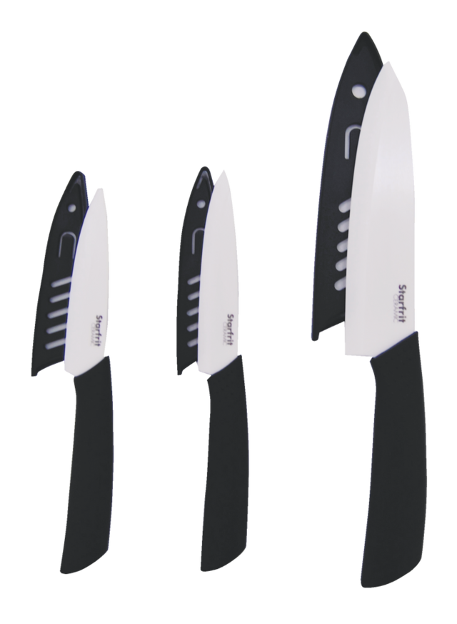 Stafrit Ceramic Knife Set, 3pc Canadian Tire
