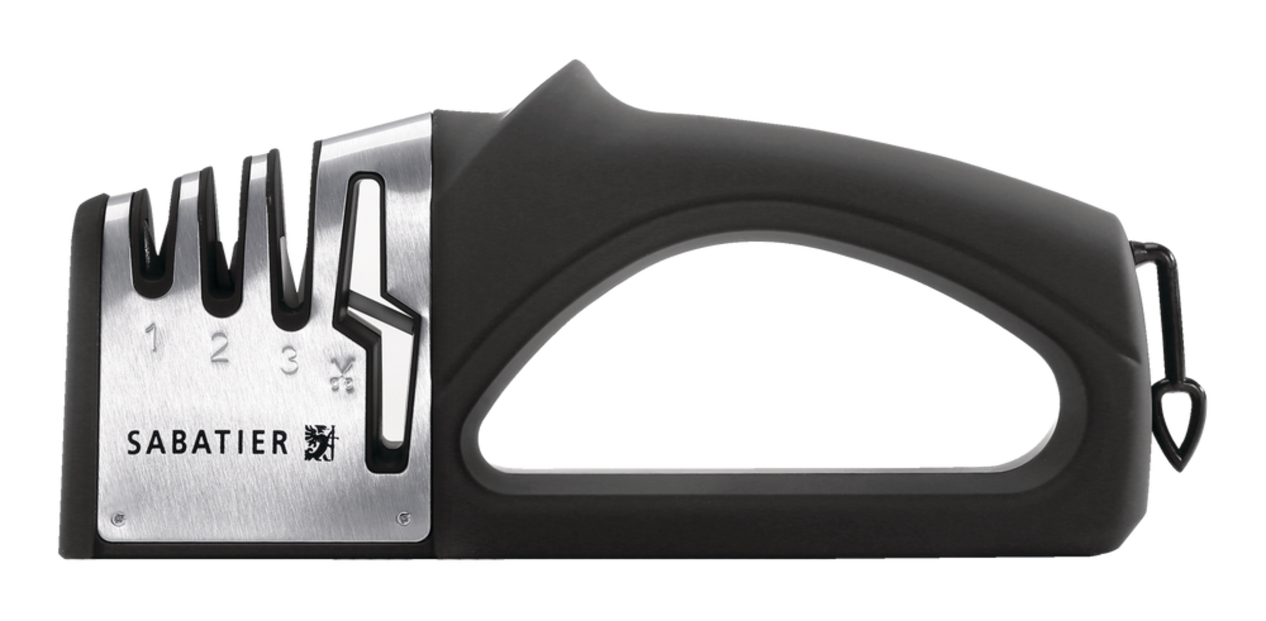 Sabatier Manual 4in1 Knife & Scissor Sharpener, Includes Ceramic