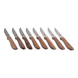 Ensemble de couteaux à steak Jumbo Walnut de Master Chef, 8 pièces Front_Angled_Right