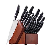 Henckels Forged Elevation Knife Block Set, Black, 17-pc Composite_or_Mixed