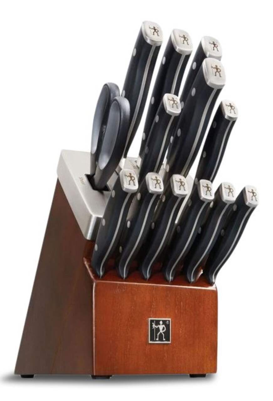 Henckels Forged Accent 14pc Self-Sharpening Knife Block Set - 035886525774  35886525774