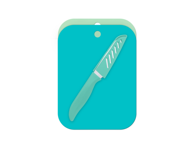 MASTER Chef Mini Cutting Mats & Paring Knife Set, 4pc Canadian Tire