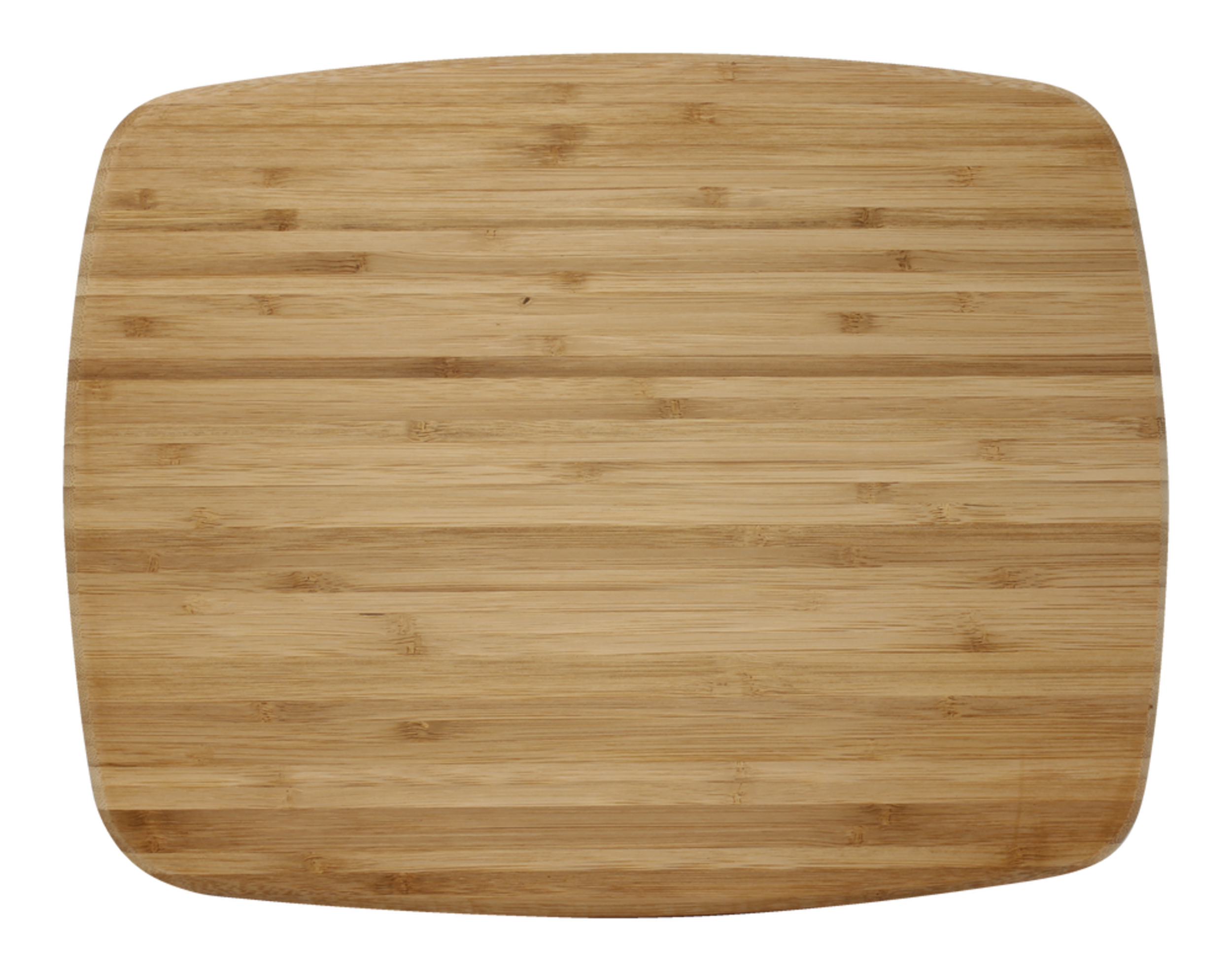Planche à découper en bambou résistante aux rayures MASTER Chef, 11 x 14 po Overhead_Flat