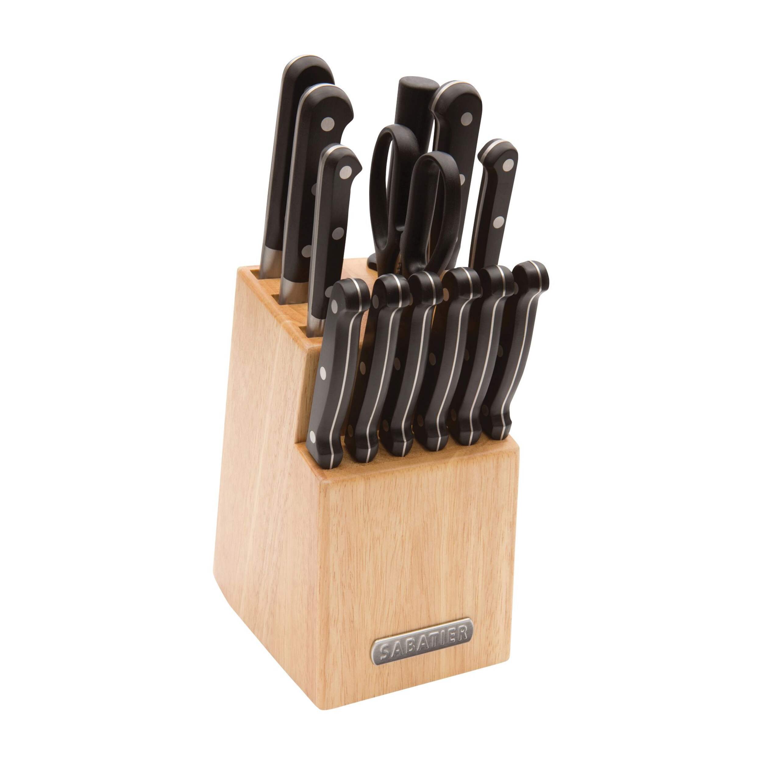Sabatier German Steel Knife Set, 14pc Canadian Tire