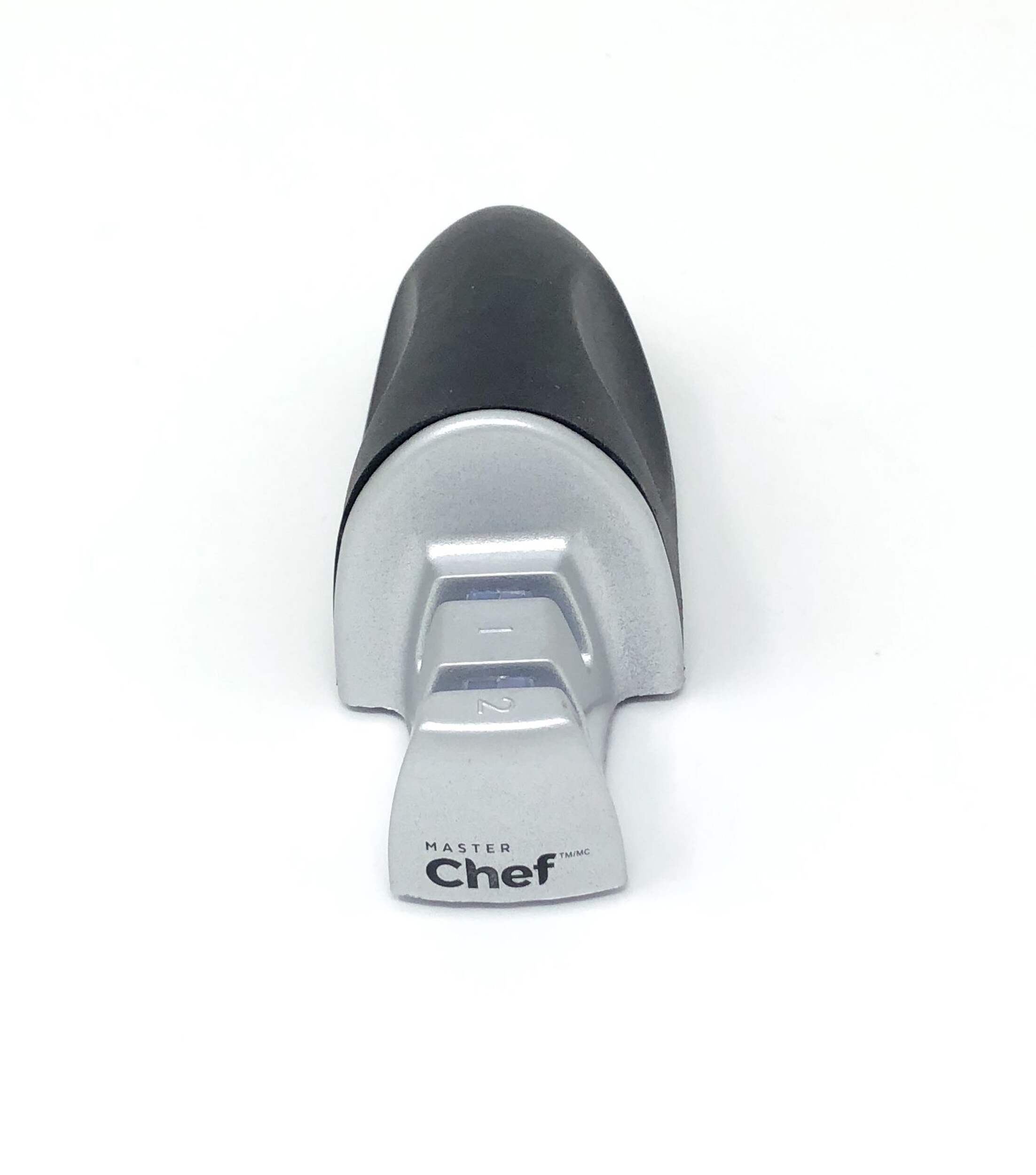 MASTER Chef Tabletop Knife Sharpener, Non-Slip & Soft Grip Front_Elevated