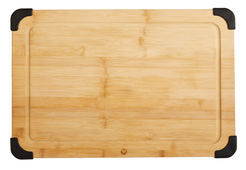 Vida by Paderno Bamboo Cutting Board, NonSlip, 12in x 18in